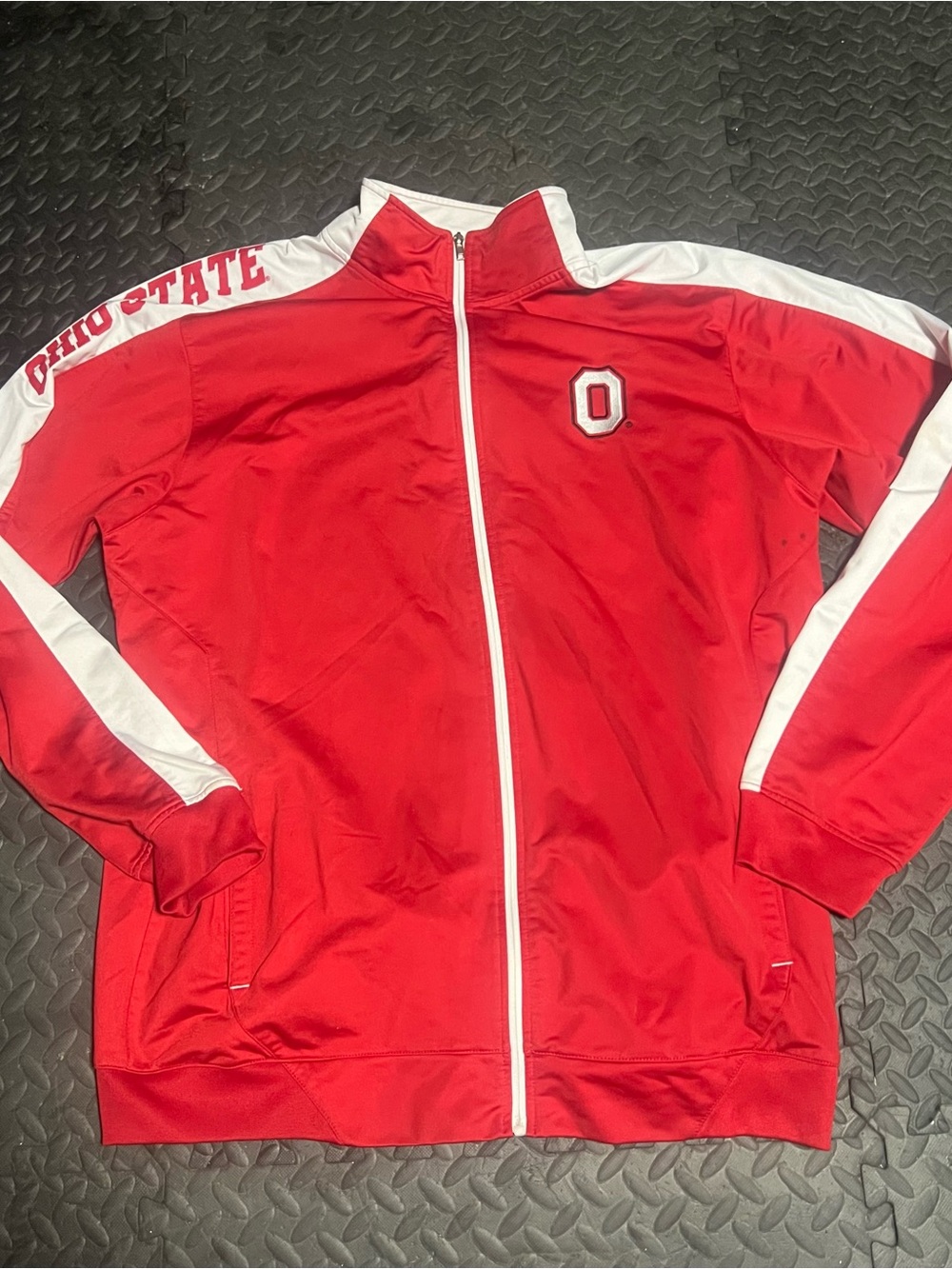 Genuine Merchandise Ohio State Red & White Track Jacket